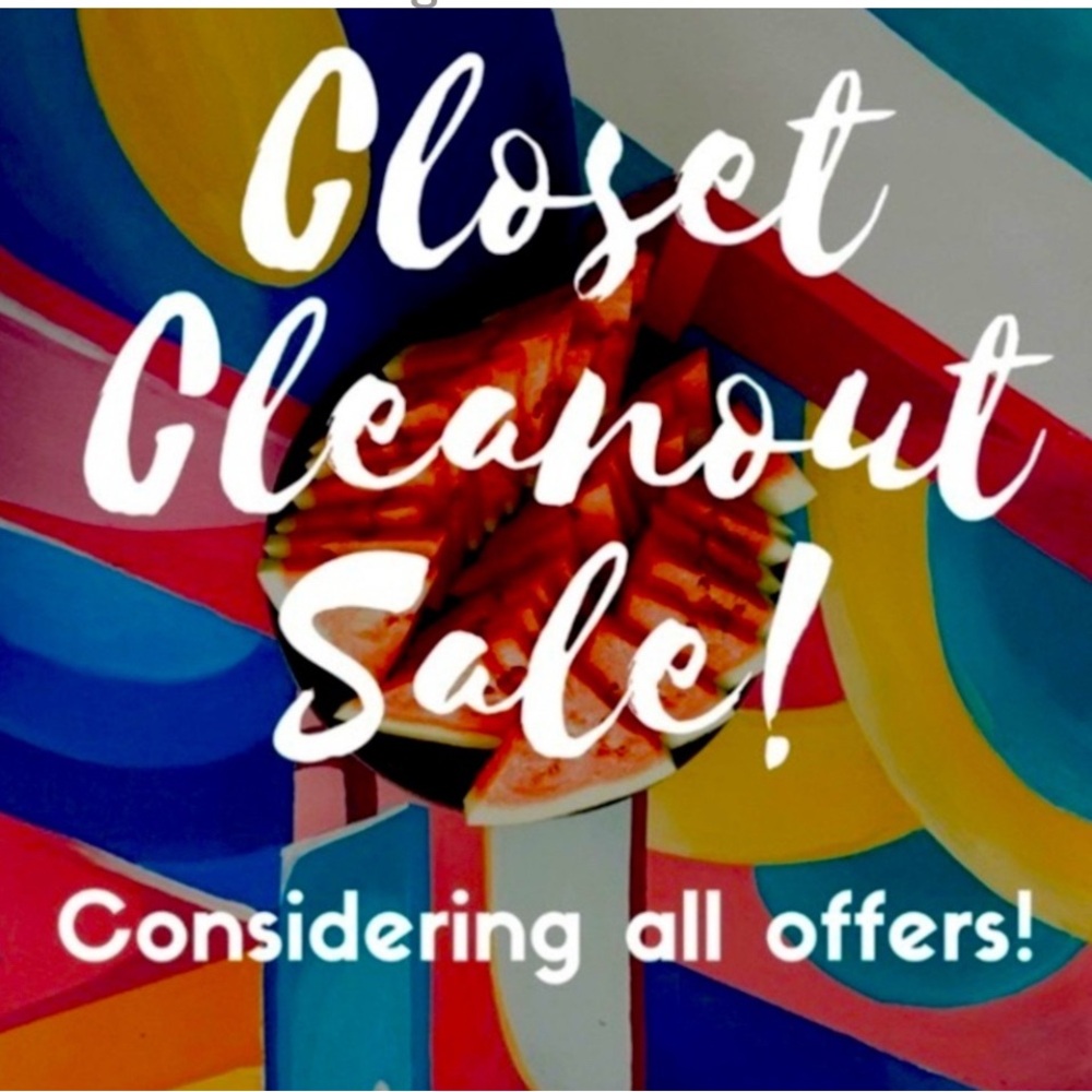 Check out my Closet & Make Me an Offer!